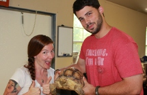 Volunteer at the Reptile Rescue Center